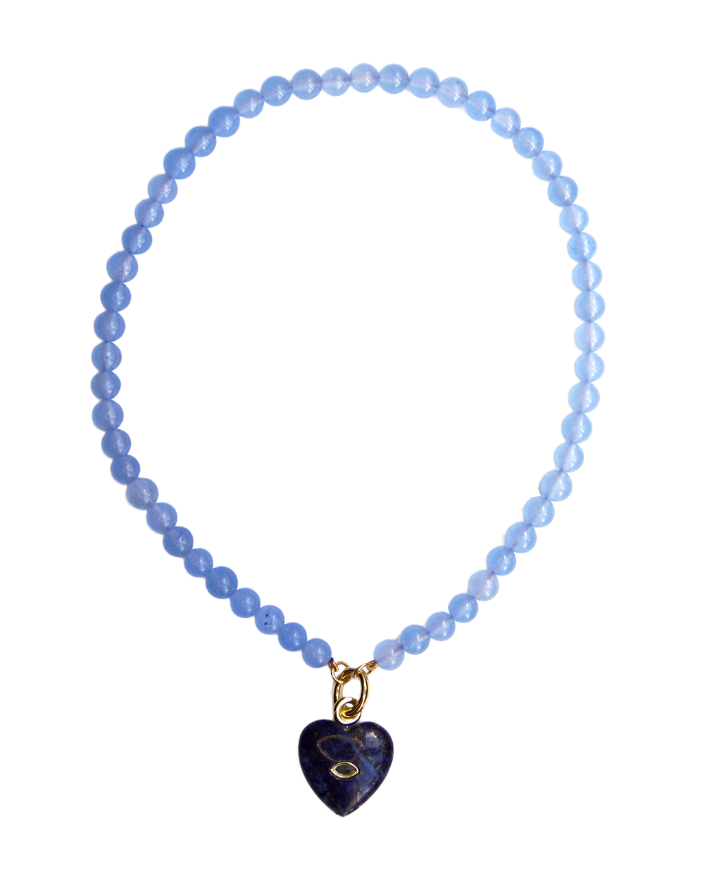 Blue Heart Ketting