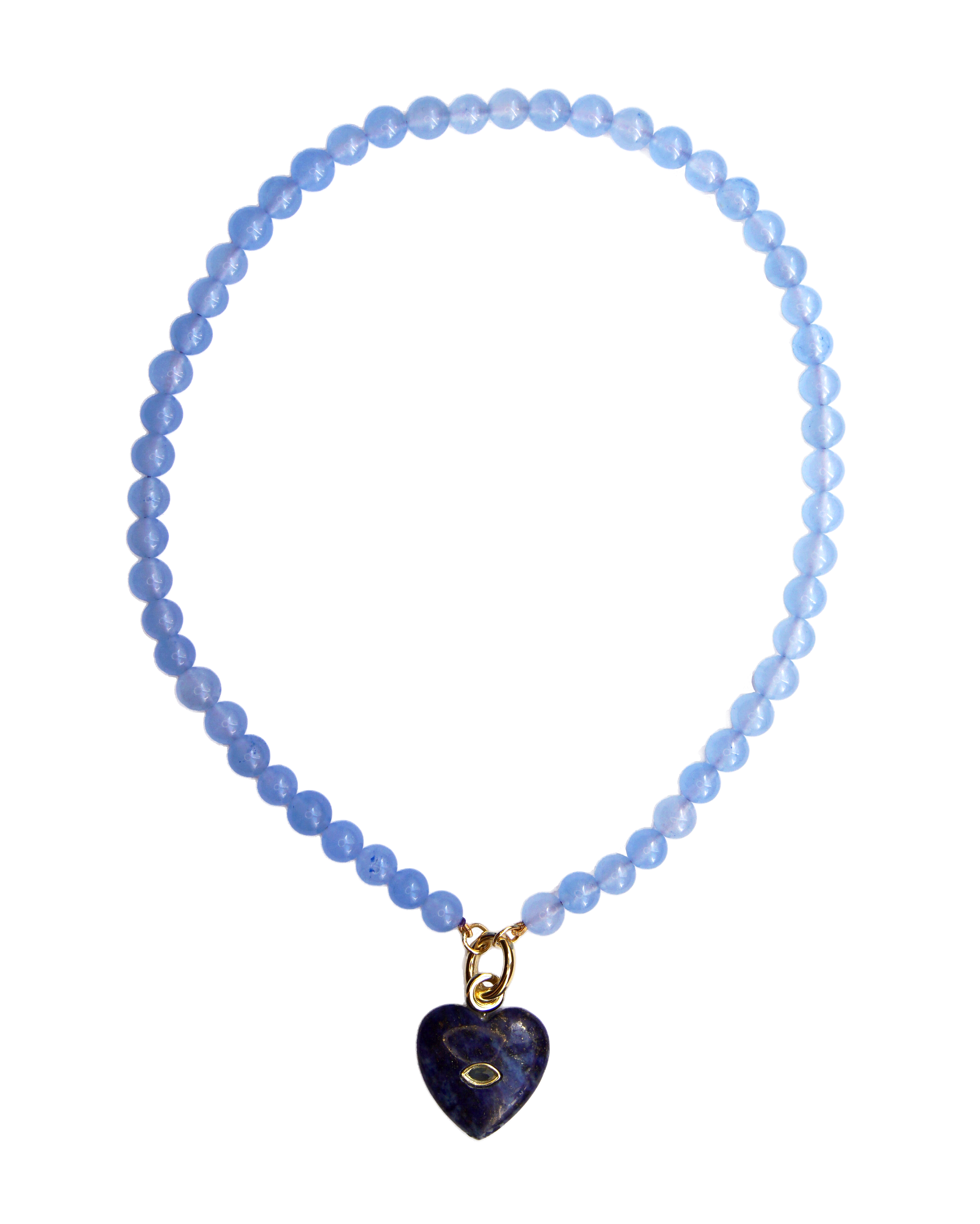 Blue Heart Ketting