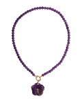 Purple Flower Ketting