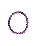 Bracelet fleur violette