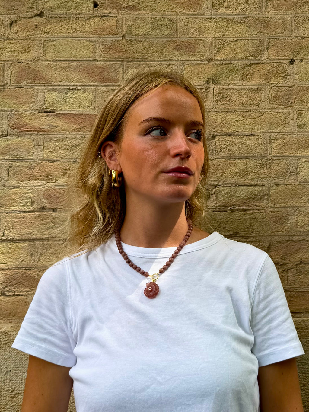 Terracotta Shell Ketting