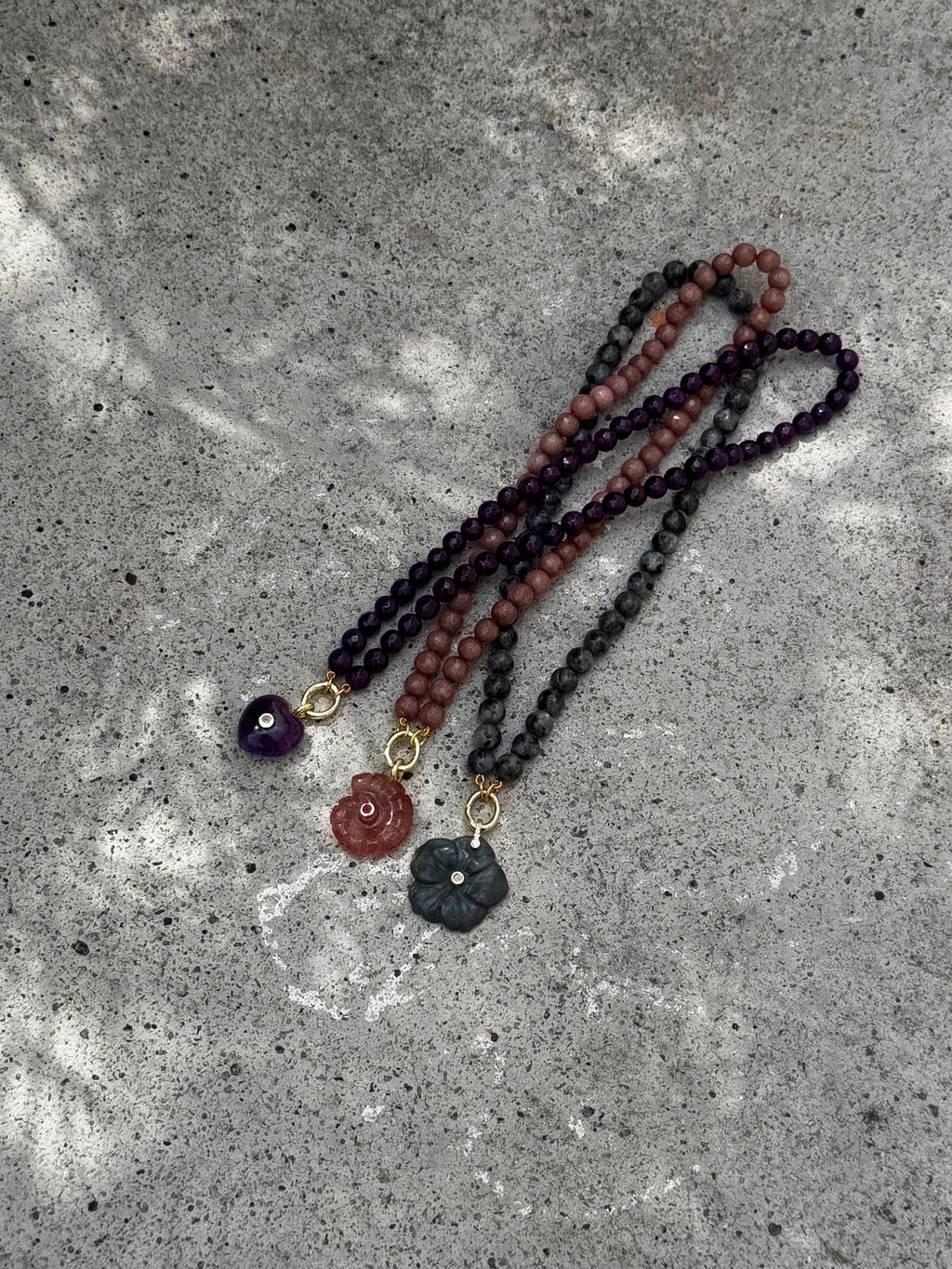 Purple Heart Ketting