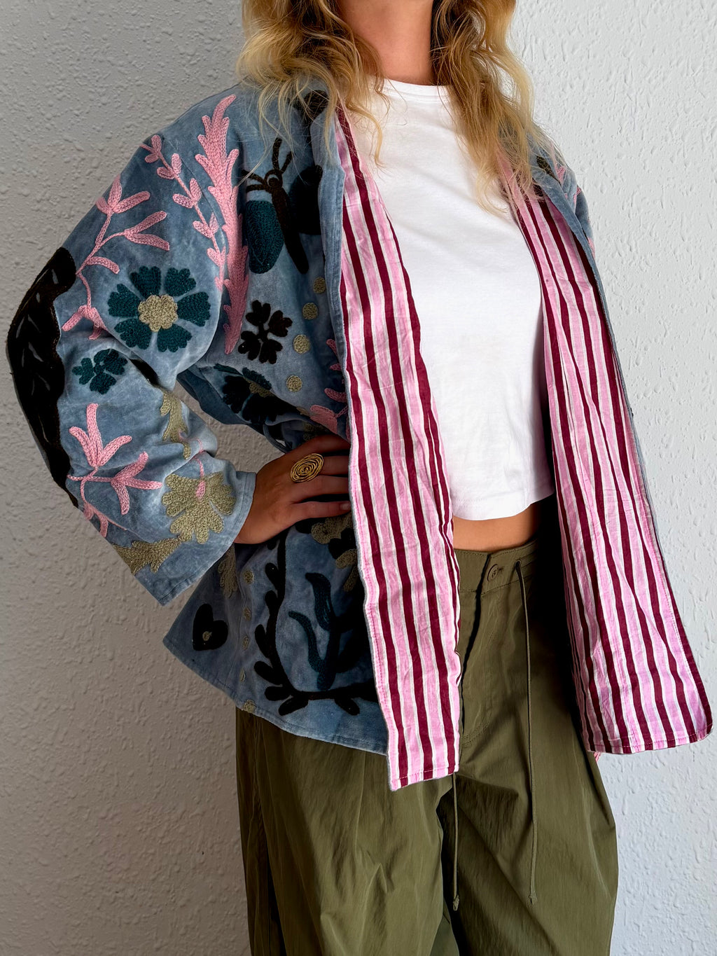 Blue Kimono Jasje