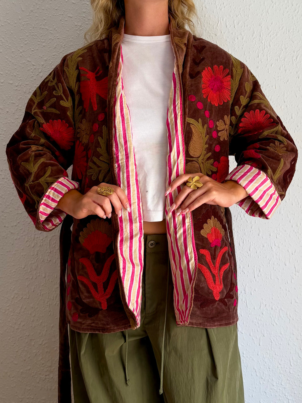 Brown Kimono Jasje
