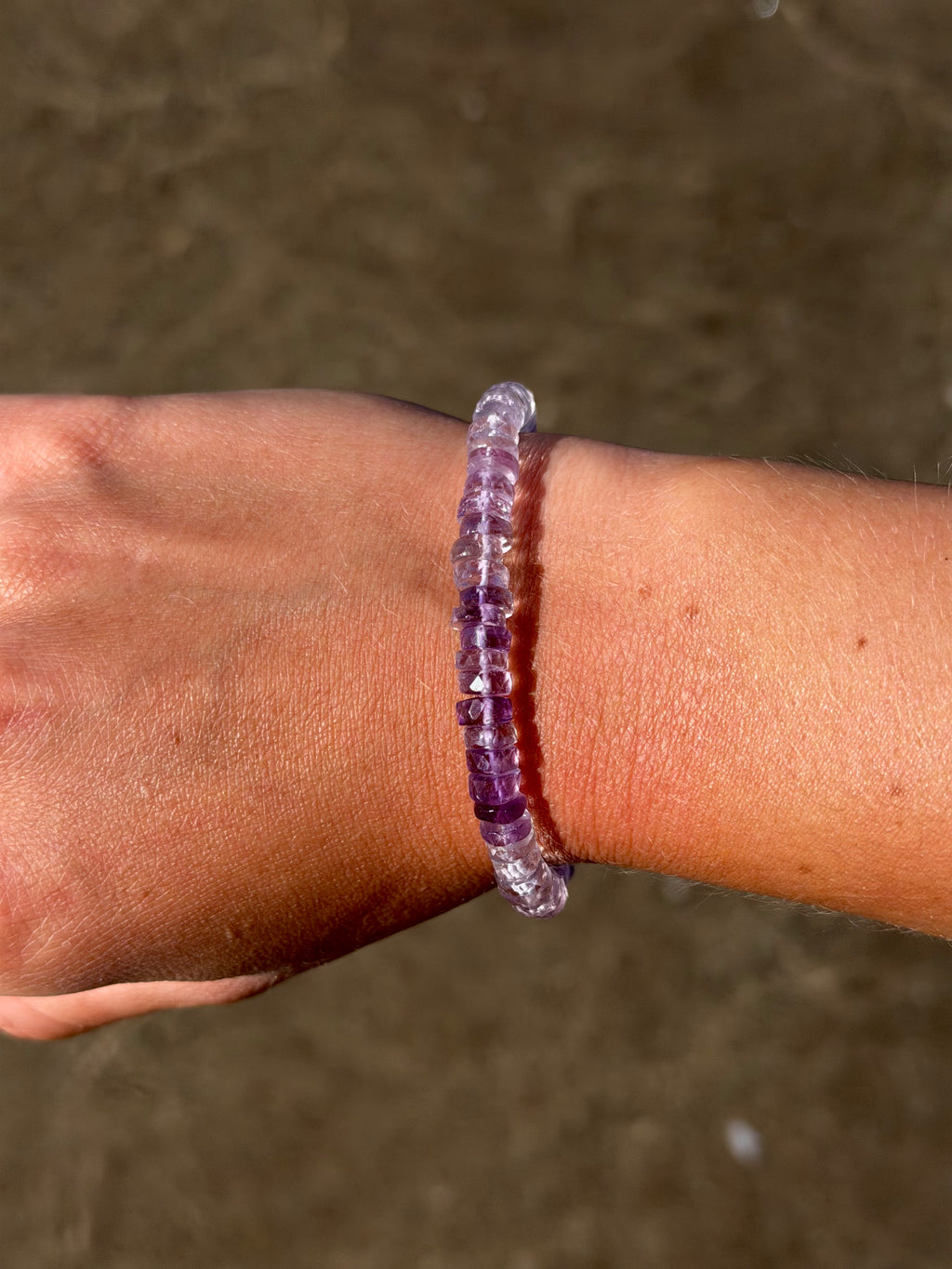 Purple Shell Armband