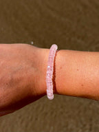 Pink Heart Armband