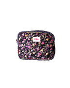 Navy Flower Toilettas Klein