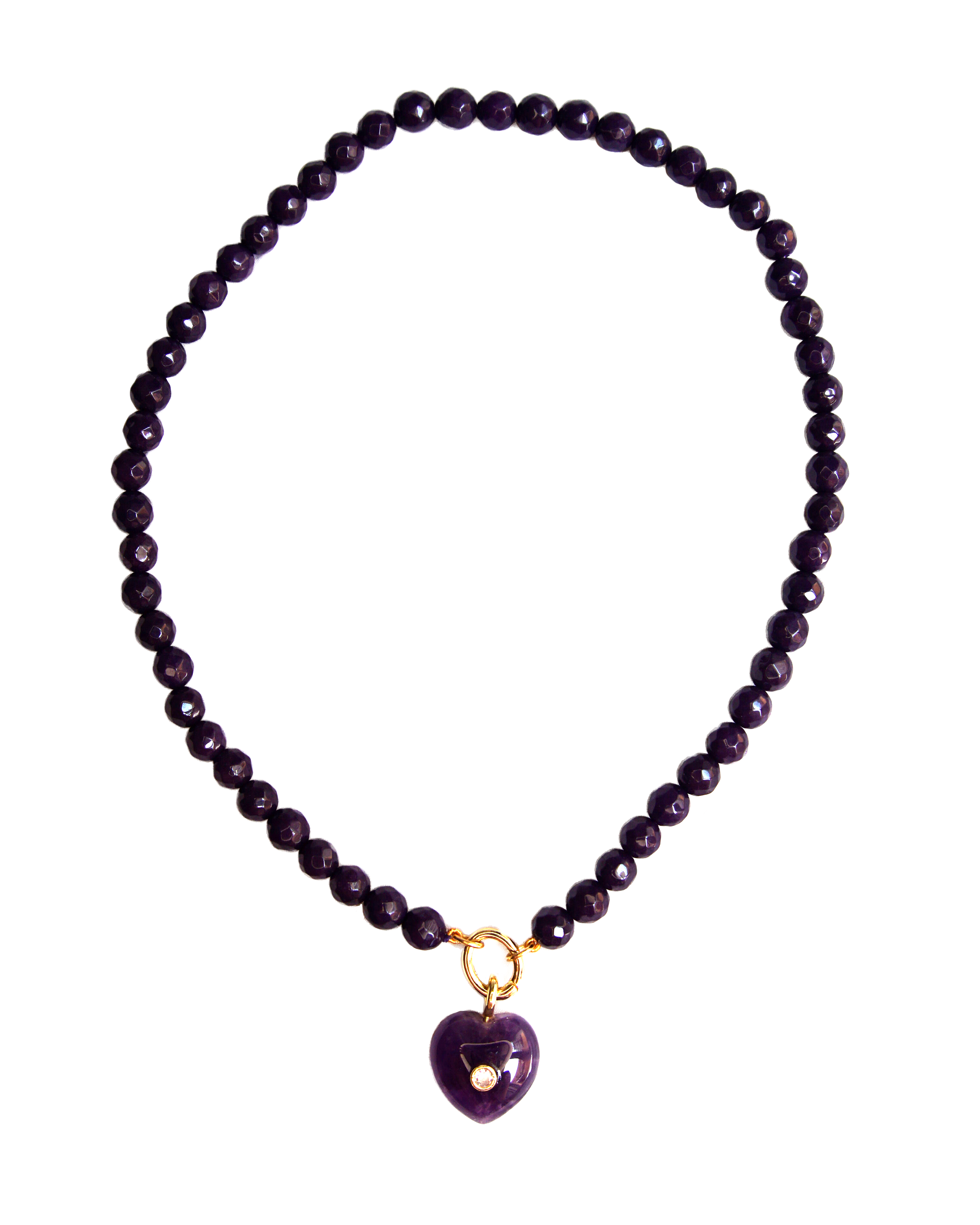 Purple Heart Ketting